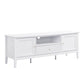 Zara Fluted Entertainment Unit 150cm White