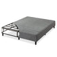 Keenan Fabric Ensemble Bed Base Dark Grey Queen