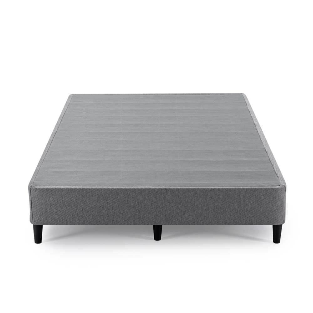 Keenan Fabric Ensemble Bed Base Dark Grey Queen