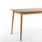 Jen Solid Wood Dining Table Natural