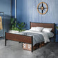 Tucker Metal and Wood Bed Frame Queen