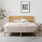 Arden Bamboo Wood Bed Frame Natural Queen