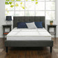 Lottie Upholstered Square Stitched Queen Bed Frame