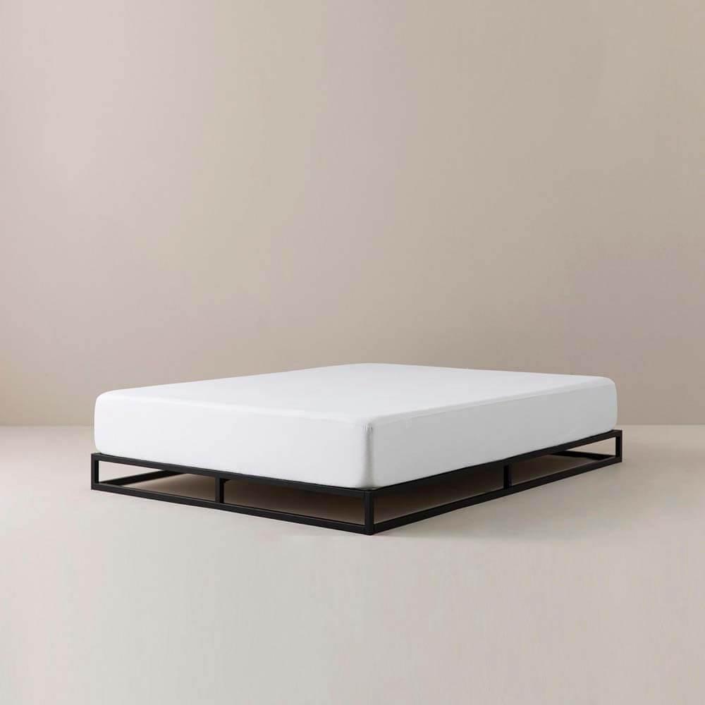 Joseph Metal Low Bed Base Black Queen