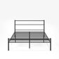 Geraldine Metal Bed Frame Black Double