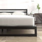 7in Heavy Duty Platform Bed Frame with Headboard Queen