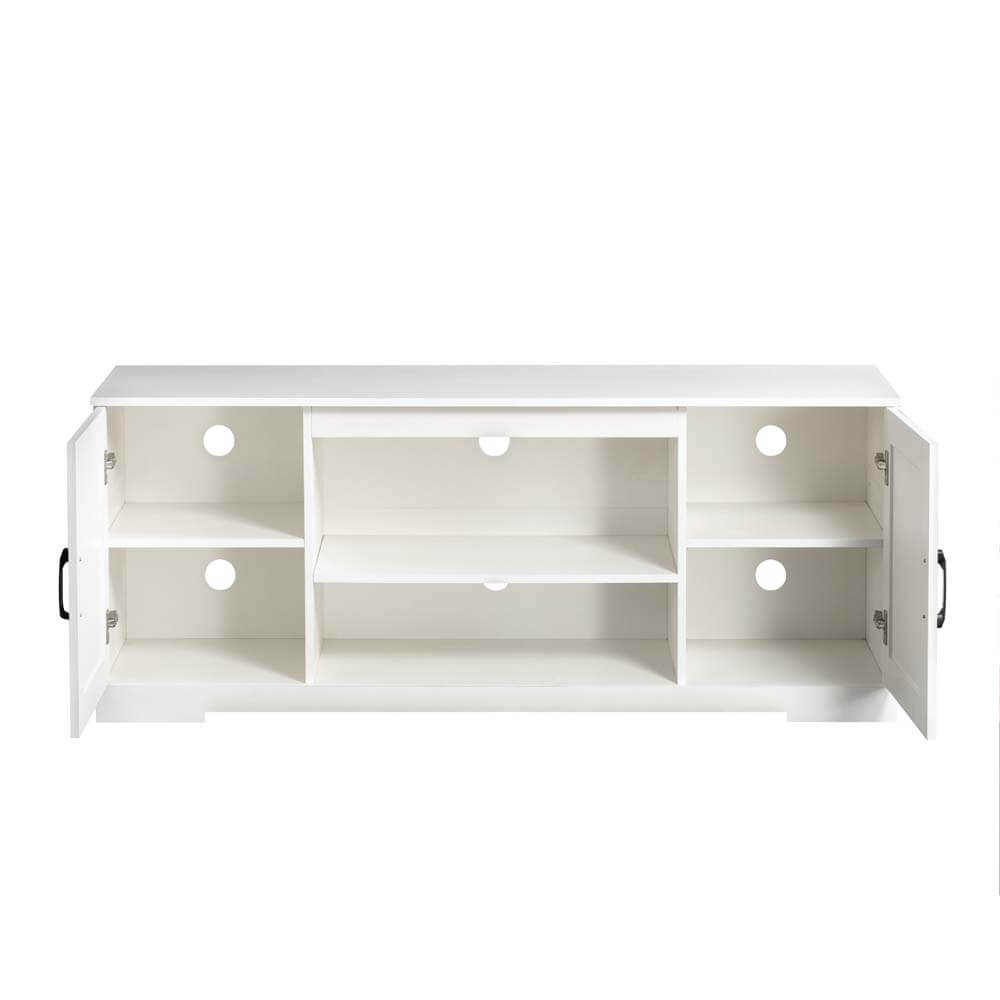 Bennett TV Cabinet Entertainment Unit Stand White