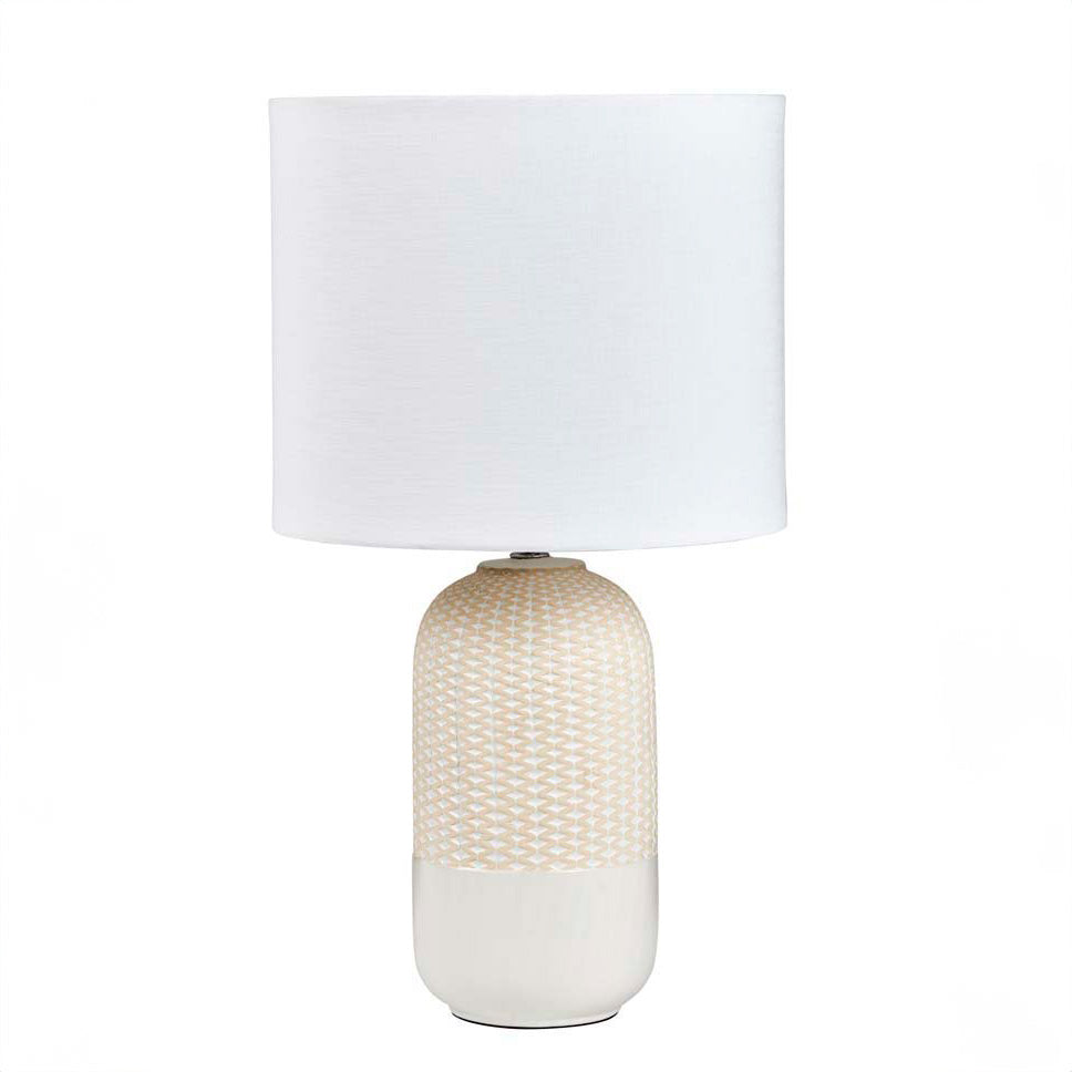 River Table Lamp White