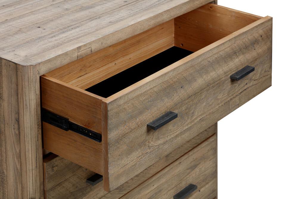 Forest Timber 4-Drawer Tallboy Chest