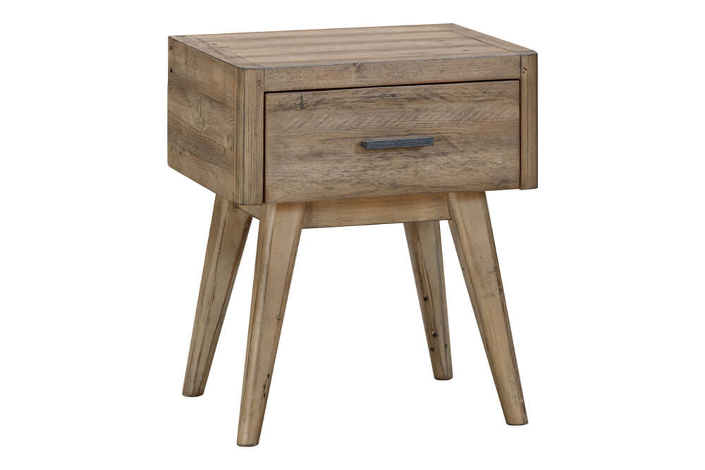 Forest Timber 1-Drawer Bedside Table