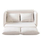 Astor Fold out Sofa Bed Cream White