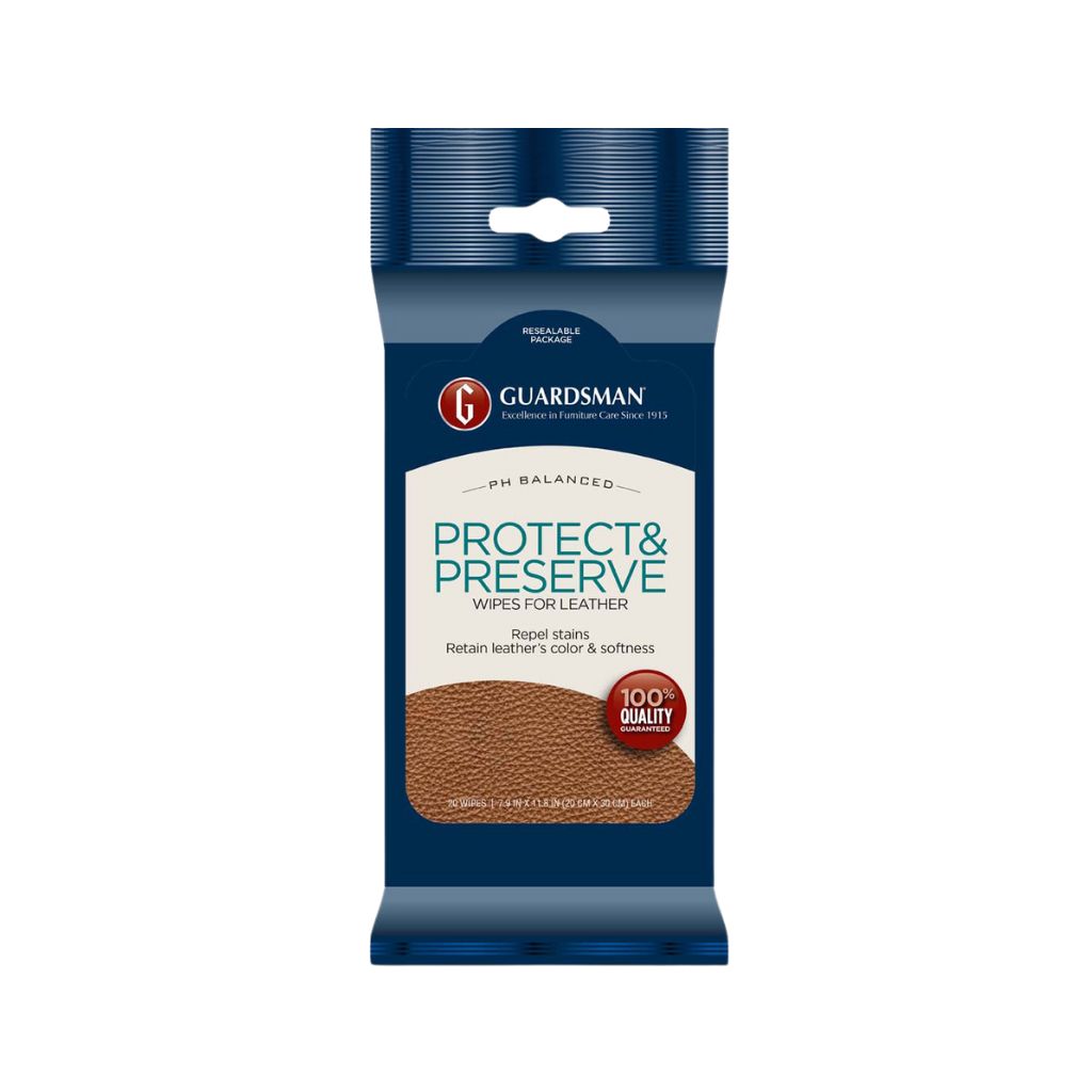 Leather Protect and Preserve Wipes