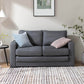 Asher Fold out Sofa Bed Grey