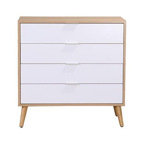 Oslo Oak Chest Natural White