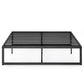 Abel Quick Lock Metal Bed Base Black King