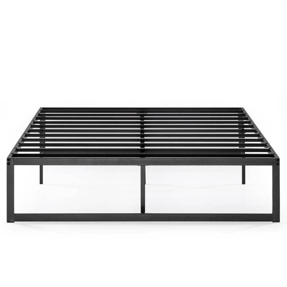 Abel Quick Lock Metal Bed Base Black Queen