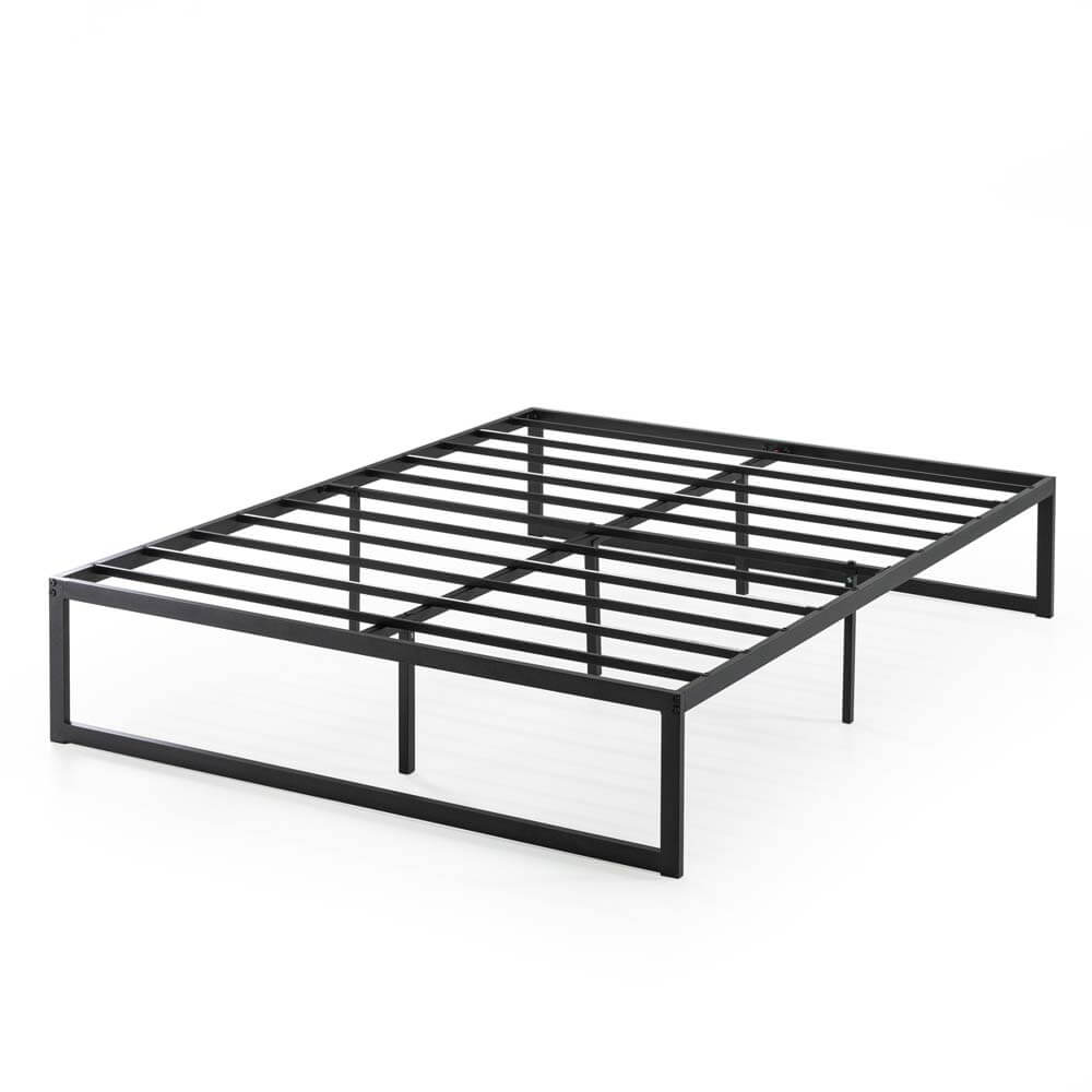 Abel Quick Lock Metal Bed Base Black King