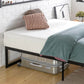 Abel Quick Lock Metal Bed Base Black Double