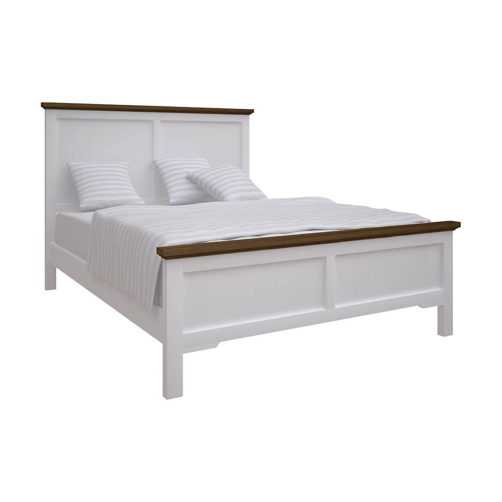 Panel queen online bed frame